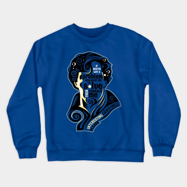 Interesting Cases Crewneck Sweatshirt by Grafxguy1